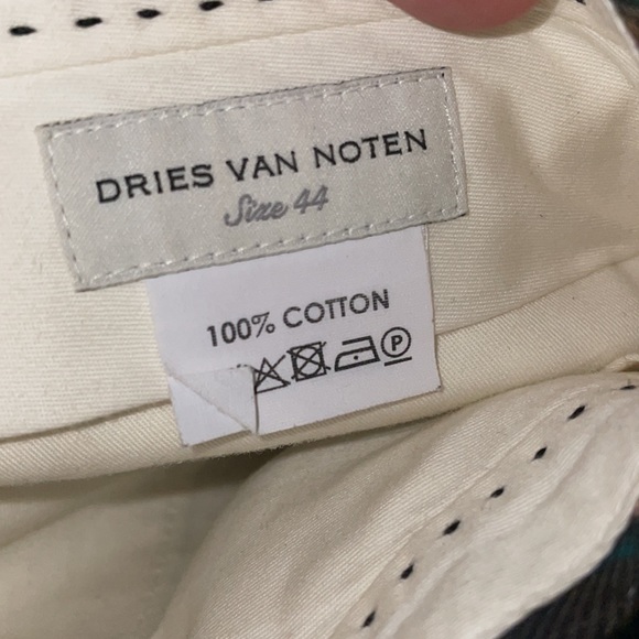 Dries Van Noten Psychedelic Print Denim Jeans - Picture 6 of 7